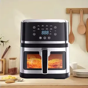 2024 New Kitchen Appliance 8L Multi-Function Mechanical Digital Air Fryer No Oil Healyth High Quality Electric Cooker Air Fryer