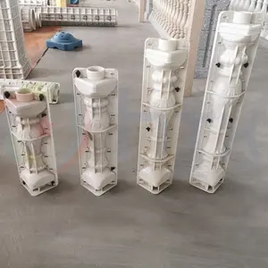 Europe type concrete plastic balustrade mould for sale