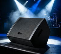LAM-121DB Haut-parleur de scène coaxial actif de 12 pouces 500W RMS avec amplificateur de classe D