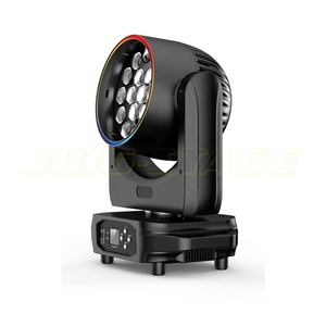 Iluminación Escénica Económica RGBW 19x10W, <span class=keywords><strong>Luces</strong></span> Móviles LED Wash con Zoom y Anillo de Luz <span class=keywords><strong>para</strong></span> Escenarios, Eventos, Teatro, Alquiler - Product Image 4