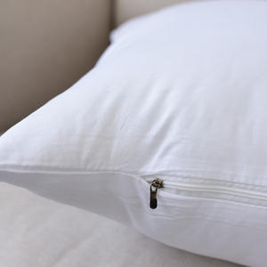 OEM ODM bantal Sofa poliester putih Super lembut pendukung punggung teknik jahit untuk berkemah perawatan kursi membaca penggunaan sandaran tempat tidur - Product Image 4