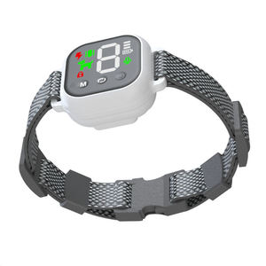 Collier anti-aboiement intelligent en plastique de haute qualité, rechargeable, écran tactile, étanche IP67, 8 niveaux, pour dressage canin longue portée - Product Image 1