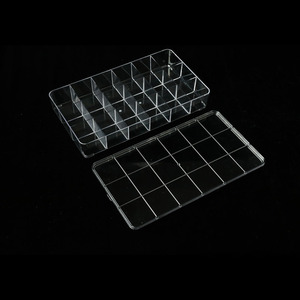 Clear Plastic Beads <strong>Containers</strong> <strong>Box</strong> Crafts Hardware Plastic <strong>Box</strong> Small Beads Storage Necklace Rings Earring Jewelry Storage <strong>Box</strong> - Product Image 3