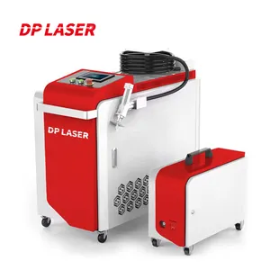 Máquina de solda a laser portátil para metal, cabeça de 1KW 1.5KW 2KW 3KW QiLin BWT20S, totalmente nova