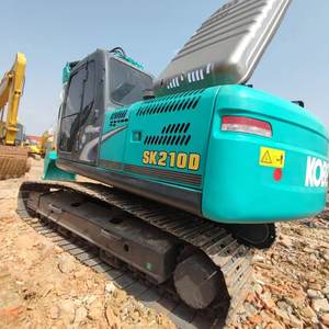 Excavadora Usada de 21 Toneladas, Excavadora para Minería, Excavadora Usada 100% Original de Japón, Máquina Kobelco SK 210 de Japón - Product Image 2