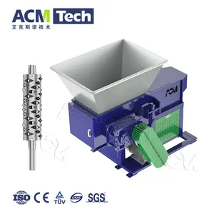 Máquina trituradora de plástico de trituración de un solo eje PE PP de alta eficiencia a la venta