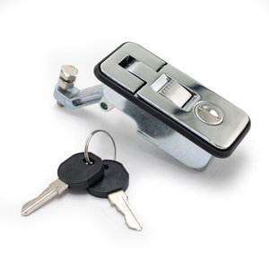 Serrure de boîte à outils, verrou de tige scellé, serrure de <span class=keywords><strong>coffre</strong></span> de camping-car, serrure de <span class=keywords><strong>coffre</strong></span> chromée, loquet à compression à levier pour boîte latérale de bus - Product Image 5
