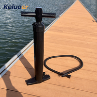 Pompe à air manuelle de haute qualité pour planche de surf/kayak, pompe manuelle portable à double action