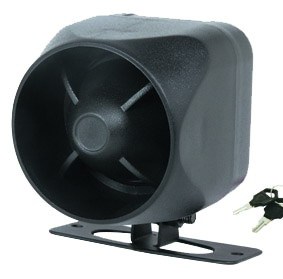 HC-BS31 <span class=keywords><strong>IP</strong></span> ABS Alarma con sensor de movimiento y batería de respaldo, sonido de ladrido, bocina, color negro, alcance de detección de 50-100m, compatible con la aplicación Tuya, fácil instalación - Product Image 6