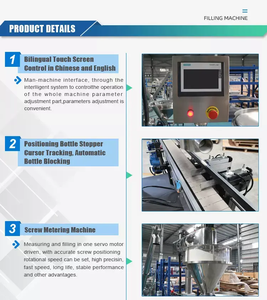 Nhỏ Tự Động Chai Có Thể Mứt Jar Dầu Nước Trái Cây Nước Sốt Dán Bột Lỏng Đóng Gói Làm Đầy Và Đóng Nắp Máy Cho Các Gia Vị Mật Ong Sữa - Product Image 4
