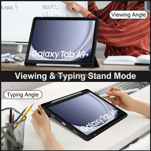 <span class=keywords><strong>Funda</strong></span> trasera transparente de cuero a prueba de golpes <span class=keywords><strong>para</strong></span> <span class=keywords><strong>Samsung</strong></span> <span class=keywords><strong>Galaxy</strong></span> Tab S9 Plus 2023/X216/X218 de 11 pulgadas <span class=keywords><strong>Funda</strong></span> con ranura <span class=keywords><strong>para</strong></span> lápiz - Product Image 6