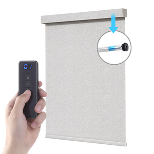 Dài thường vụ danh tiếng Con lăn Rèm hình ống động cơ với mô hình Hot Bán thanh lịch trong nhà văn phòng Sun Shade - Product Image 1