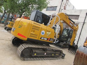 Mini Excavadora Sany 75, Excavadora de Cadenas de 7 Toneladas, Micro Excavadora, Tractor, Excavadora China Barata SANY SY75 en Venta - Product Image 6