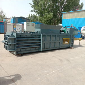 Compacteur de carton horizontal industriel Longmiao à moteur hydraulique et boîte de vitesses, robuste, haute sécurité, grande capacité - Product Image 4