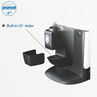 Tahan lama Cina 7 TFT LCD layar warna-warni JD-2600A optik Digital Lensometer dengan UV PD Printer Lensometer
