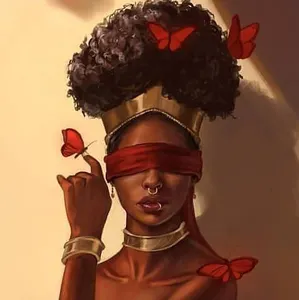 Donna africana Pittura Africana Arte della Tela di Canapa Della Parete Della Casa Della Decorazione Della Pittura Africana - Product Image 3