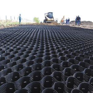 Geocella in Plastica ad Alta Resistenza per Gestione Fluviale, Rinverdimento e Piantumazione di Erba, Produttore per Vialetti e Strade - Product Image 3