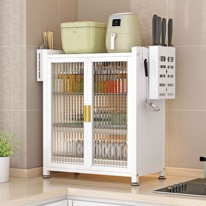 Durable Carbon Steel Multifunctional <b>Kitchen</b> <b>Storage</b> Rack Precision Tolerance Model HL-76 Standing Installation <b>Kitchen</b> - Product Image 1