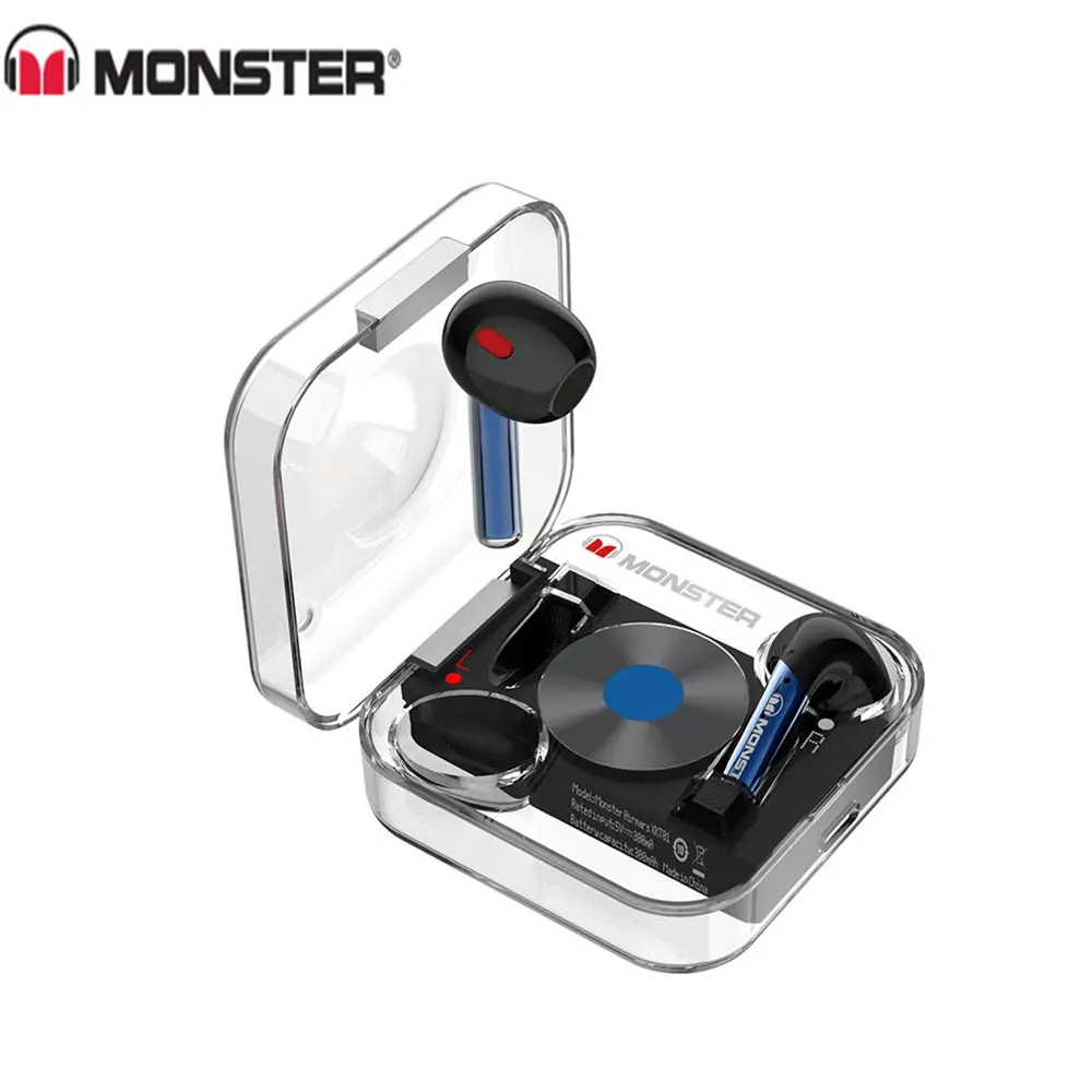Monster Airmars-XKT01 BT Ohrhörer Tragbare Förderung Sport Ohr Touch Control Kopfhörer Kopfhörer Mini TWS Wireless