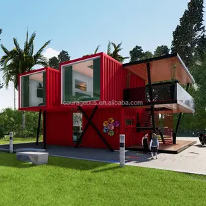 Rumah Prefab 4 kamar tidur rumah diproduksi rumah rumah prefab dibuat portabel rumah modular rumah ongkos kirim