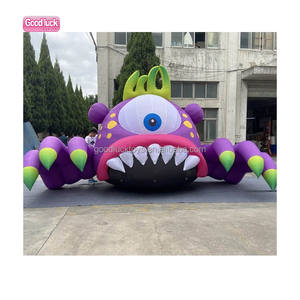 Outdoor-Dekoration Marke Logo <span class=keywords><strong>Promotion</strong></span> Aufblasbares Maskottchen Werbe modell Fixed Walking Cartoon Walking Aufblasbarer Ballon - Product Image 2