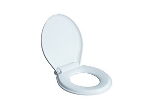 Asiento de Inodoro Redondo Resistente y Duradero con Tapa de Cierre Lento y Silencioso y Bisagras de Liberación Rápida para un Rendimiento Confiable a Largo Plazo - Product Image 4