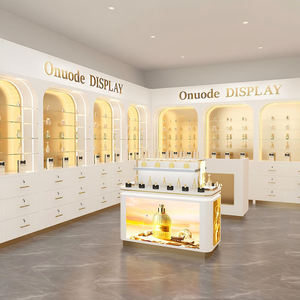 Conception moderne de présentoirs pour parfumeries, armoires personnalisables en MDF écologique et acier inoxydable pour les magasins de vente de parfums - Product Image 6