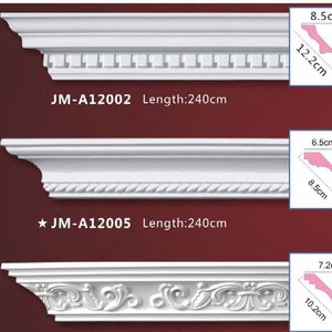 Adornos de <span class=keywords><strong>techo</strong></span> de poliuretano, embellecedor de esquina de borde PU decorativo de alta densidad - Product Image 6