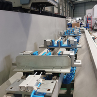 Centre d'usinage intégré CNC WEIKE pour charnières de porte, machine à fenêtres en aluminium pour le traitement des trous de serrure et la fabrication de portes