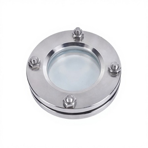 Orologio di livello esagonale in acciaio inossidabile 304 con flangia DN50 DN65 DN80, foro di osservazione a morsetto - Product Image 3