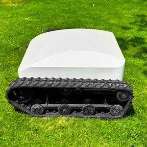 Industrial Grade Remote Control Crawler <strong>Lawn</strong> <strong>Mower</strong> Grass Trimmer Robot <strong>Electric</strong> <strong>Lawn</strong> <strong>Mower</strong> 5.3KW Power 150mm Max Cutting Height - Product Image 4