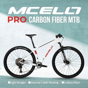Bicicleta de Montaña MCELO PRO de Carbono de 29 Pulgadas, <span class=keywords><strong>M5100</strong></span>, 12 Velocidades, Eje Pasante Boost, Horquilla de Suspensión VICINI, Conducción Cómoda en Carretera - Product Image 3