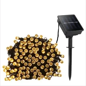 100 LED <strong>Solar</strong> Garden <strong>Light</strong> String 12 Meters Outdoor <strong>Tree</strong> Christmas Decoration Street Lighting for Holiday Season - Product Image 2