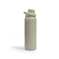 Bouteille d'eau isotherme en acier inoxydable 304, anti-fuite, avec couvercle pop-top, double usage, pour fruits infusés, portable, activités sportives en extérieur 6-12