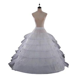 <span class=keywords><strong>Abito</strong></span> da sposa <span class=keywords><strong>lungo</strong></span> sei cerchi in acciaio da sposa morbido velo cintura super soffice <span class=keywords><strong>sottoveste</strong></span> per la sposa - Product Image 5