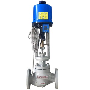 Vanne de régulation de température à vapeur électrique de type ZZWPE, vanne de régulation de température électrique avec régulateur de pression d'<span class=keywords><strong>eau</strong></span> électrique - Product Image 4