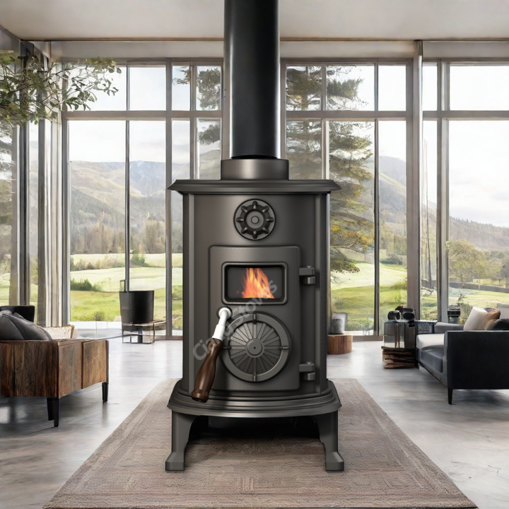 cast iron wood burning stove smoke free wood burning stove wood burning