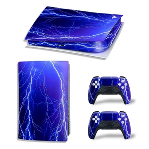 Autocollant de peau pour console <span class=keywords><strong>PS5</strong></span> <span class=keywords><strong>standard</strong></span>, style bois, pour <span class=keywords><strong>PlayStation</strong></span> 5, console et manettes, autocollant de peau en vinyle pour <span class=keywords><strong>PS5</strong></span> - Product Image 5