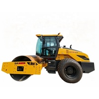 Compacteur de sol de 12 tonnes, rouleau compresseur ST-12B6, 97,5 kW, machine de construction routière vibratoire hydrostatique à rayon de braquage court