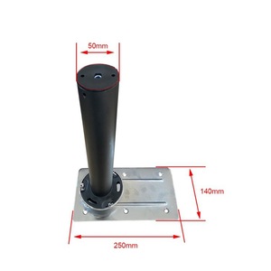 Enjia 360 Degree Rotating Coffee <b>Table</b> Lift 50mm Diameter 250x140mm Base For Coffee <b>Tables</b> And <b>Side</b> <b>Tables</b> - Product Image 1