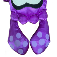 OEM ODM coloré PP unisexe peluche peluche faite à la main méduse brodé jouet calmar jeu marchandise