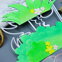 1 pezzo nuovo taglio metallo muore stampo Scrapbooking taglio Die carta invito erba Craft carta muore