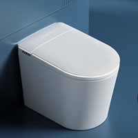WC intelligent japonais KD-1921 à succès rapide, sanitaires électriques Chaozhou, WC monobloc sur pied avec chasse automatique