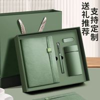 Carnet de notes en lin de journal de voyage en cuir PU bloc-notes personnalisé avec logo planificateur étudiant agenda coffret cadeau et stylo cadeaux de bureau tasse