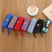 Altavoces Portátiles Tg Mini, Altavoz Inalámbrico Portátil para Exteriores con Bluetooth, Supergraves, Micrófono, Altavoz de Música de Tela