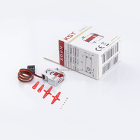 Moteur servo numérique micro HV sans noyau à engrenages métalliques KST X06N V6.0 DC3.8V-8.4V 1.8Kgf.cm 0.07sec 6g avec boîtier en alliage d'aluminium pour bras de robot RC