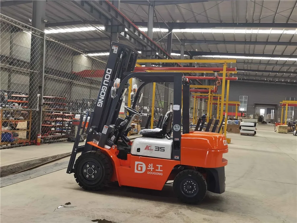 Pabrik Cina Kualitas Baik Truk Penyeimbang Listrik Medan Kasar Truk Forklift Off Road Mesin Diesel dengan Harga Yang Bagus