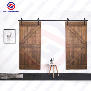 ระบบบานเลื่อนประตูไม้บานเลื่อนคู่ประตูบานเลื่อนอุปกรณ์เสริมจาก USA - Product Image 6