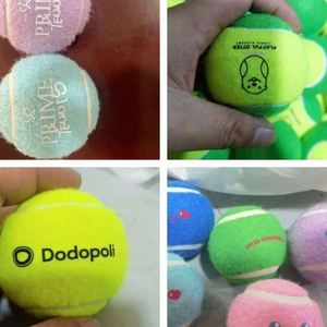 Juguete de Pelota de Tenis Mini para Perros, Personalizado con Logotipo, Colorido, para Entrenamiento de Mascotas, Venta al Por Mayor - Product Image 4