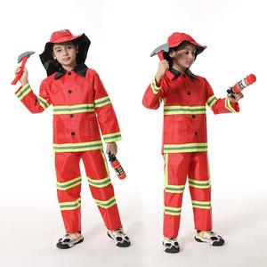 Conjunto <span class=keywords><strong>de</strong></span> Disfraz <span class=keywords><strong>de</strong></span> <span class=keywords><strong>Bombero</strong></span> para Niños, <span class=keywords><strong>Traje</strong></span> <span class=keywords><strong>de</strong></span> <span class=keywords><strong>Bombero</strong></span> Realista con Accesorios para Disfraces <span class=keywords><strong>de</strong></span> Halloween, Actividades Escolares, Venta al por Mayor - Product Image 4